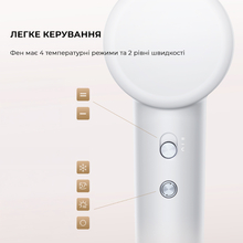 Фен DREAME Hair Dryer Gleam Grey (AHD12A-GR) Фен DREAME Hair Dryer Gleam Grey (AHD12A-GR)