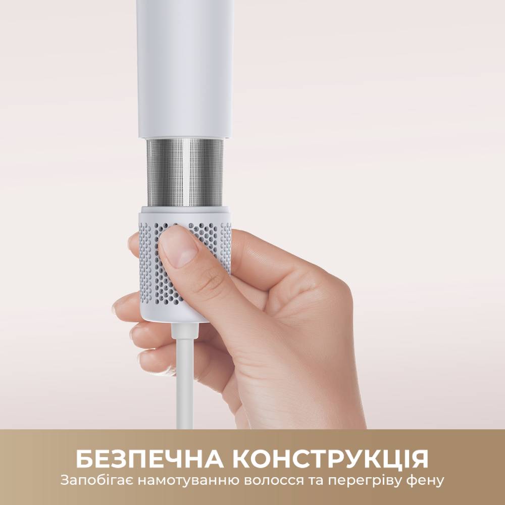 Фото 3 Фен DREAME Hair Dryer Gleam Grey (AHD12A-GR)