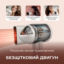 Фен CECOTEC DryGlam Waves Champagne 4 in 1 (A01_EU01_103715)