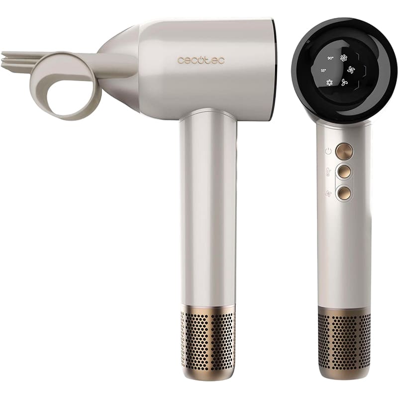 Фото 2 Фен CECOTEC DryGlam Waves Champagne 4 in 1 (A01_EU01_103715)