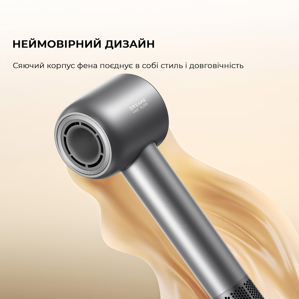 Фото 2 Фен DREAME Glory Mix Black (AHD18-BK)