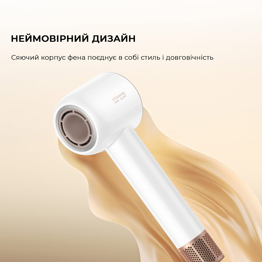 Фото 2 Фен DREAME Glory Mix White (AHD18-WH)