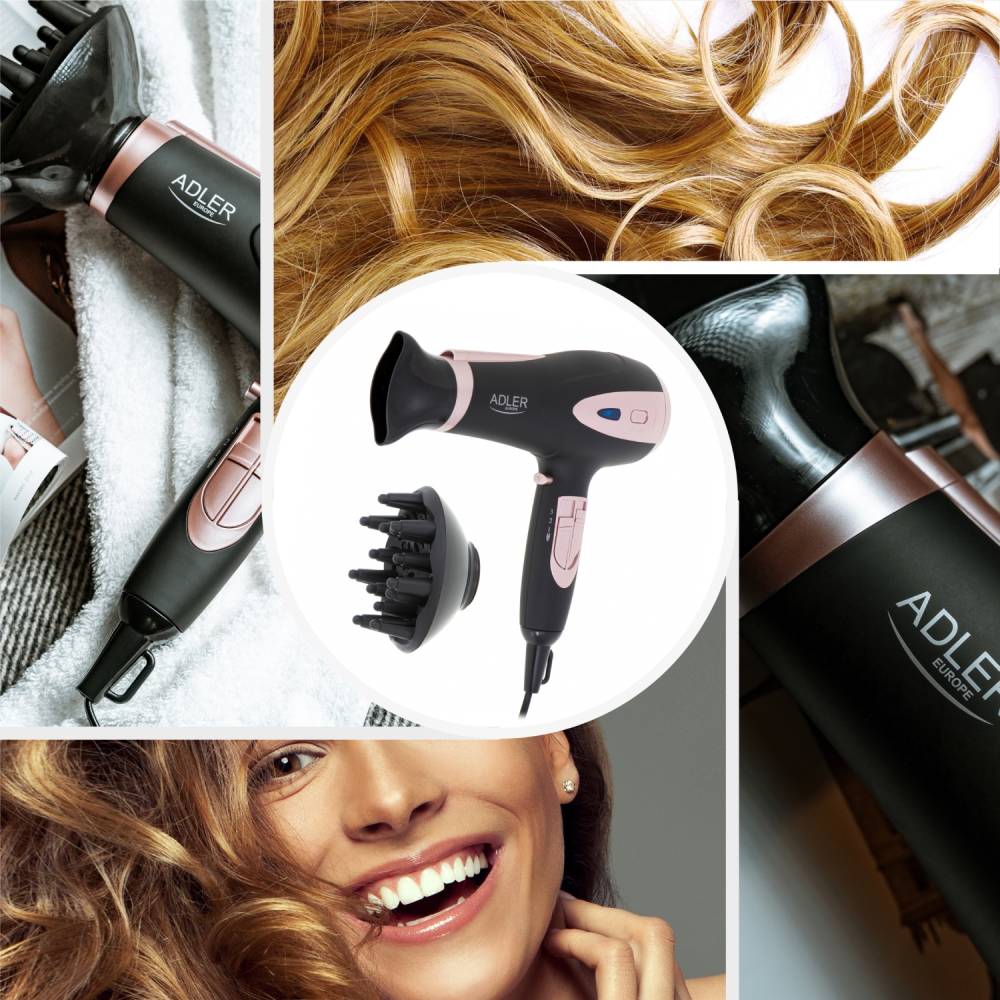 Изображение Фен ADLER AD 2248 Black