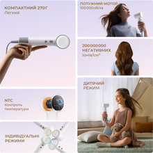 Фен DREAME Hair MINI White (AHG11AW)