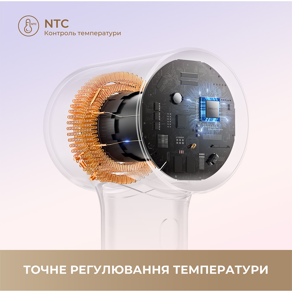 Фото 3 Фен DREAME Hair MINI White (AHG11AW)