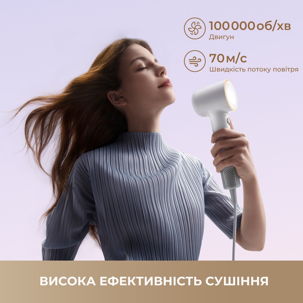 Внешний вид Фен DREAME Hair MINI Pink (AHG11AP)