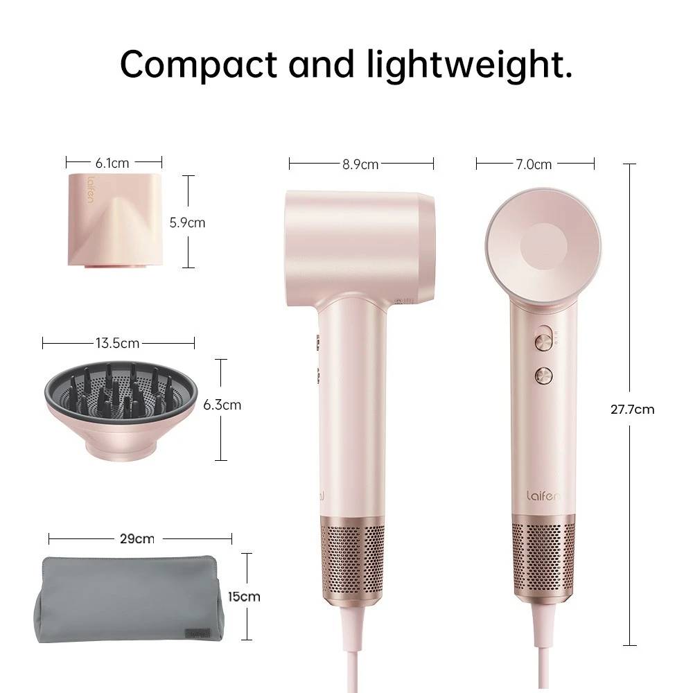 Изображение Фен LAIFEN Swift Premium Platinum Pink (LF03-PPG-EU)