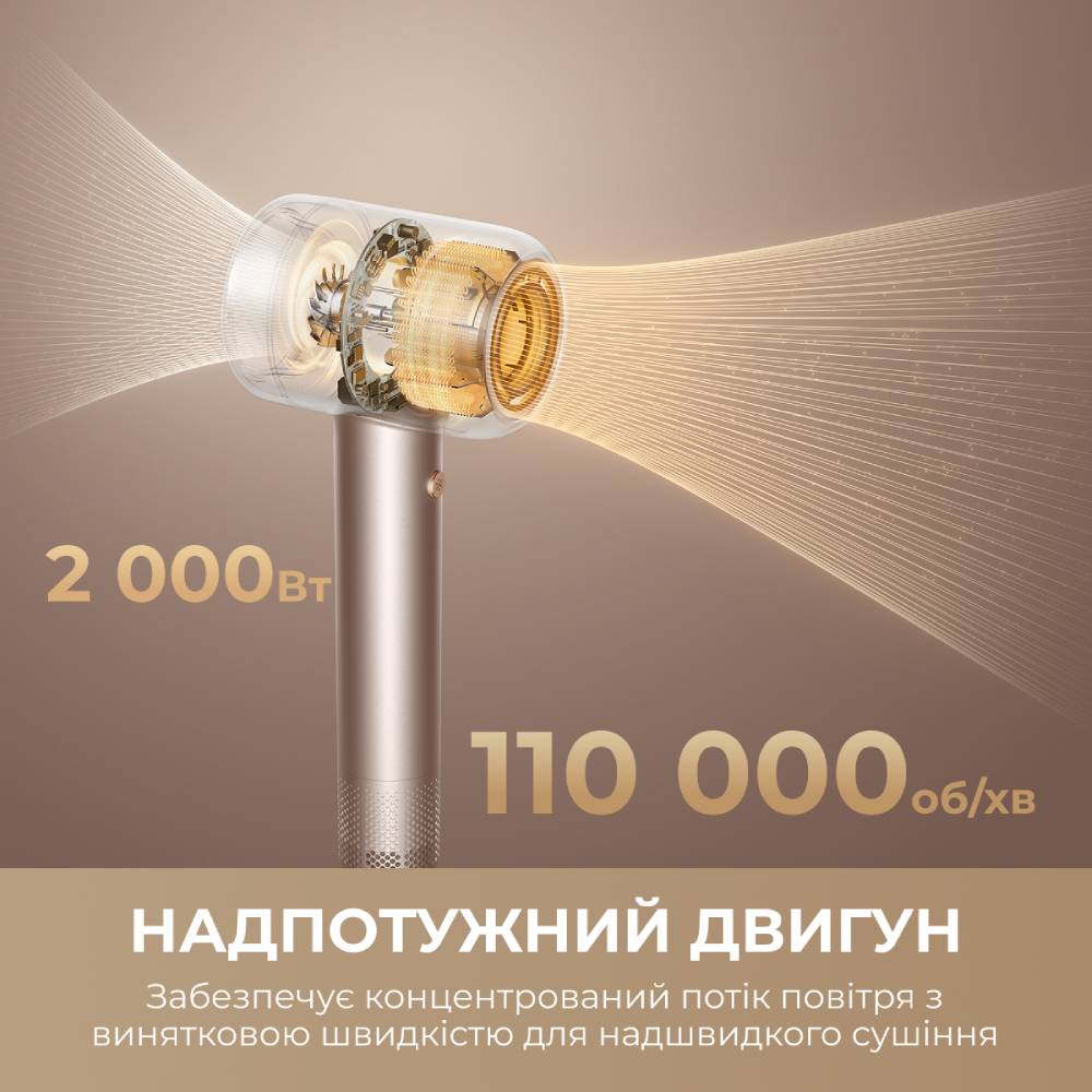 Фото 3 Фен Dreame Gusto Space Grey (AHG40A-SG)