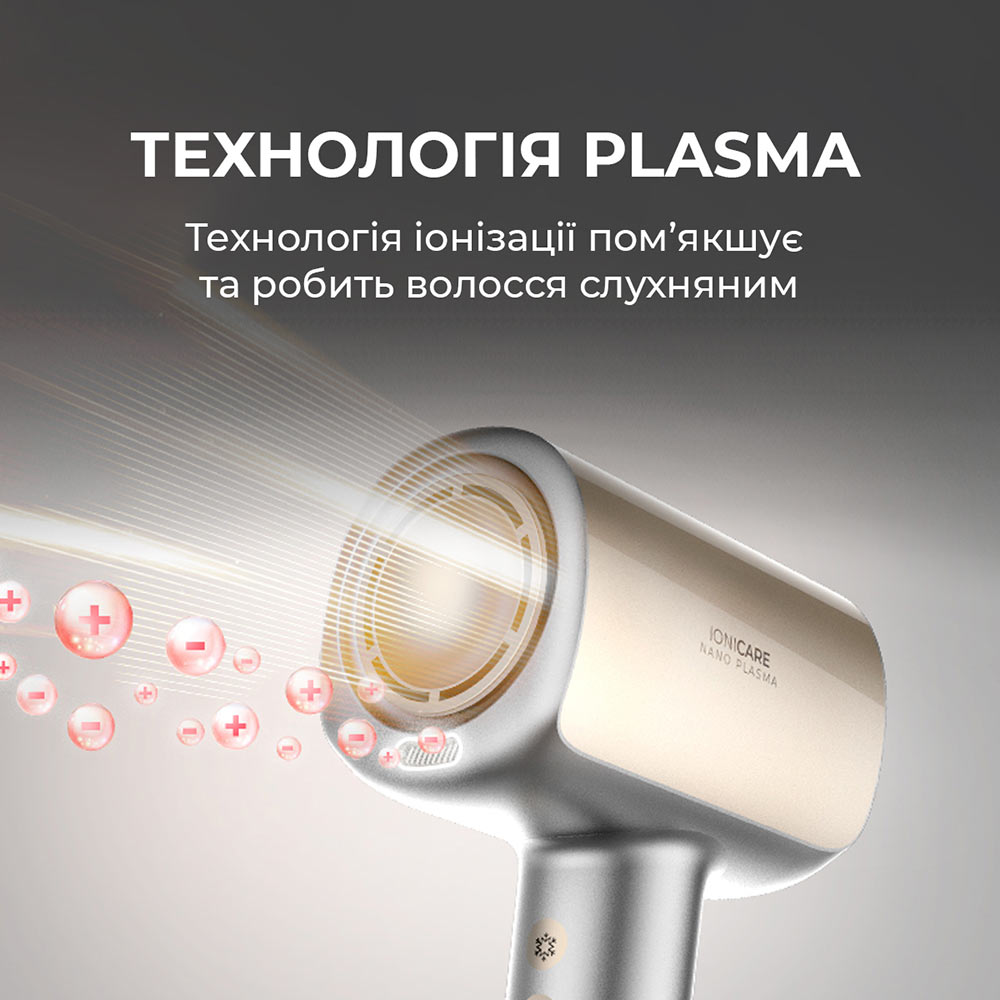 Фото Фен CECOTEC DryGlam Nano Plasma Black (A01_EU01_100150)