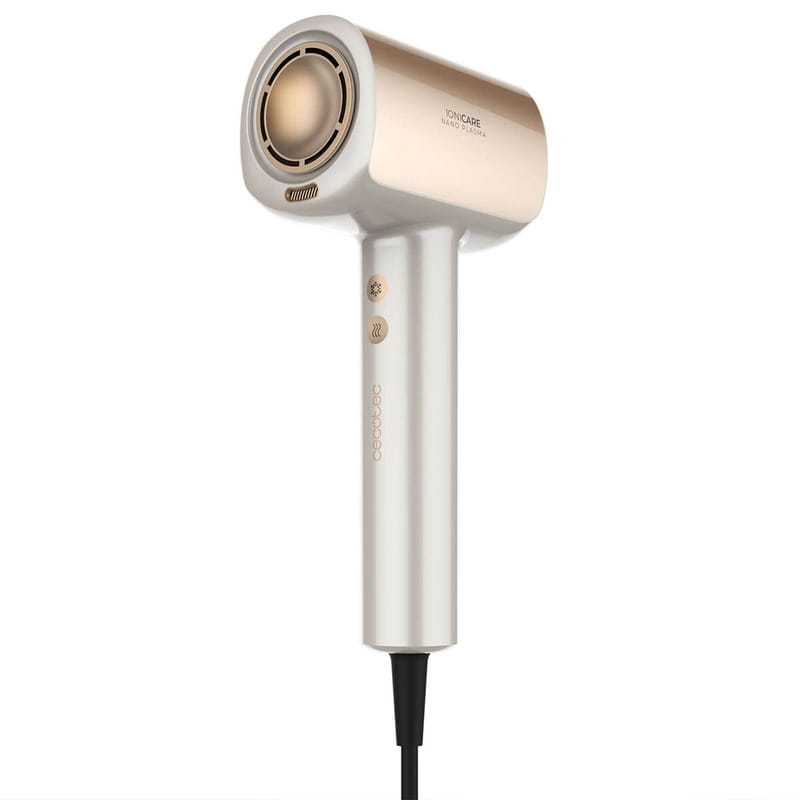 В Фокстрот Фен CECOTEC DryGlam Nano Plasma Champagne (A01_EU01_101438)