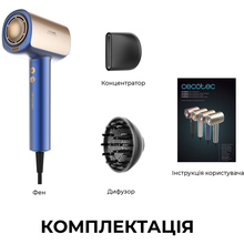 Фен CECOTEC DryGlam Nano Plasma Blue (A01_EU01_101439)