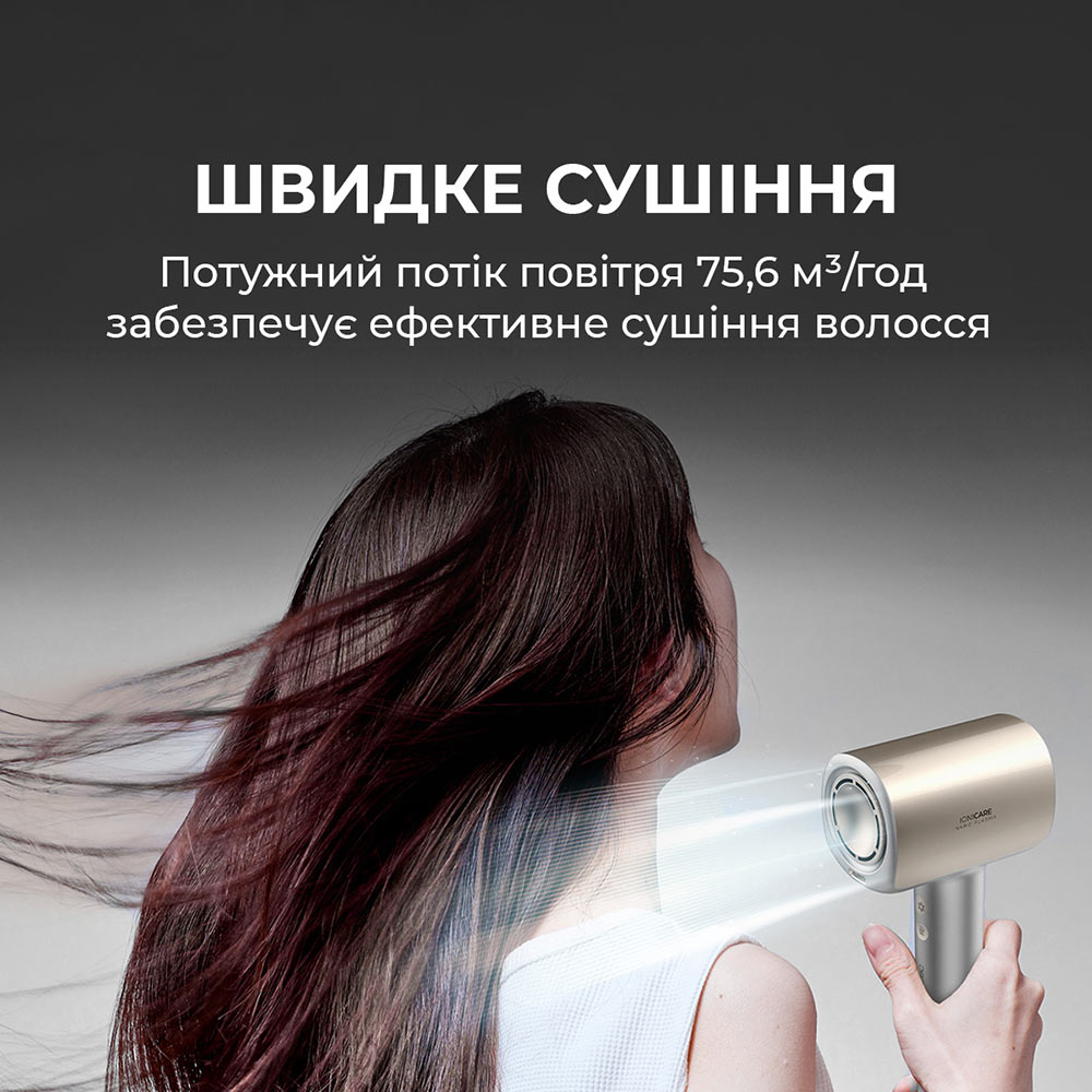 Фото 4 Фен CECOTEC DryGlam Nano Plasma Aluminum (A01_EU01_101440)