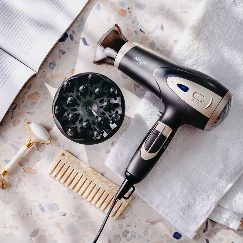 Замовити Фен ADLER AD 2248 Grey Champane (AD2248G)