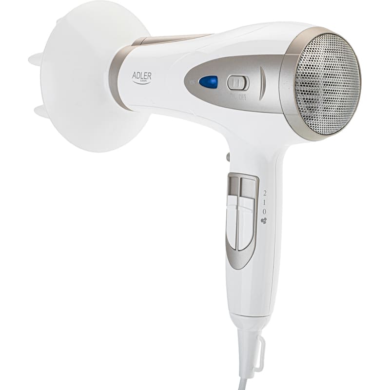 Фото 3 Фен ADLER AD 2248 White Champagne (AD2248W)