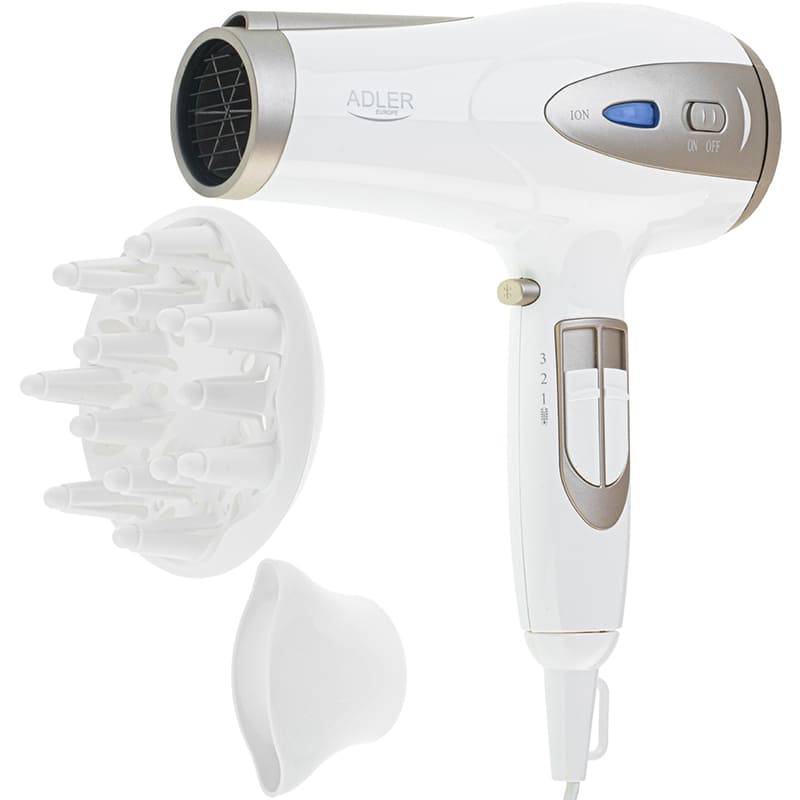 Фен ADLER AD 2248 White Champagne (AD2248W)