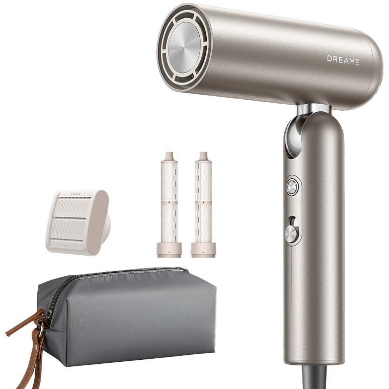 Фен-стайлер DREAME Pocket Pro 3 in1 Titanium (AHD51PRO_T)