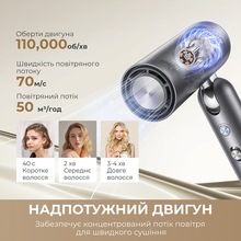 Фен-стайлер DREAME Pocket Pro 3 in1 Titanium (AHD51PRO_T)