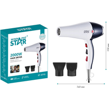 Фен WINNINGSTAR ST-5715 2000W White-blue (WNNGS-ST-5715-WHBL)