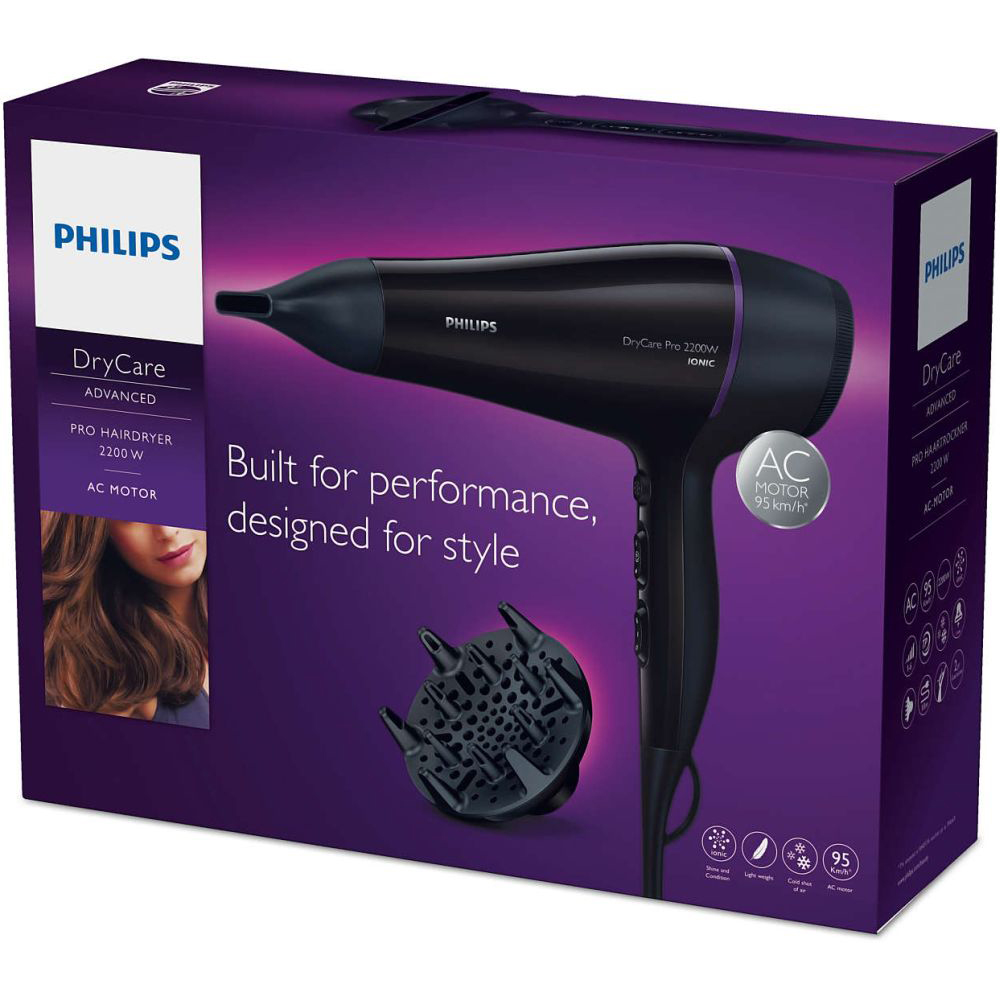 Изображение Фен PHILIPS DryCare Pro BHD176/00