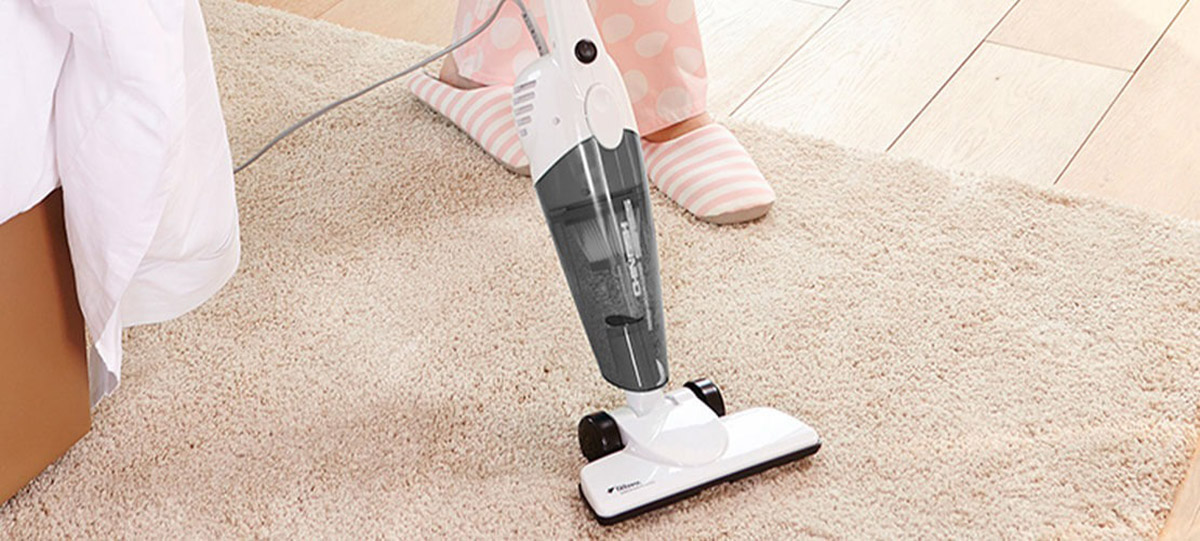 Пылесос DEERMA Corded Hand Stick Vacuum Cleaner (DX118C) в интернетмагазине Фокстрот цены