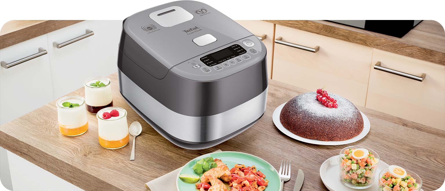 Мультиварка TEFAL RK802B34 ᐉ Купить по низкой цене в Украине • Киев, Львов,  Харьков, Днепр, Одесса, Запорожье, Ужгород – фото, отзывы, характеристики в  Фокстрот