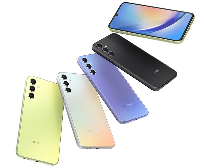 galaxy a34 design mobile