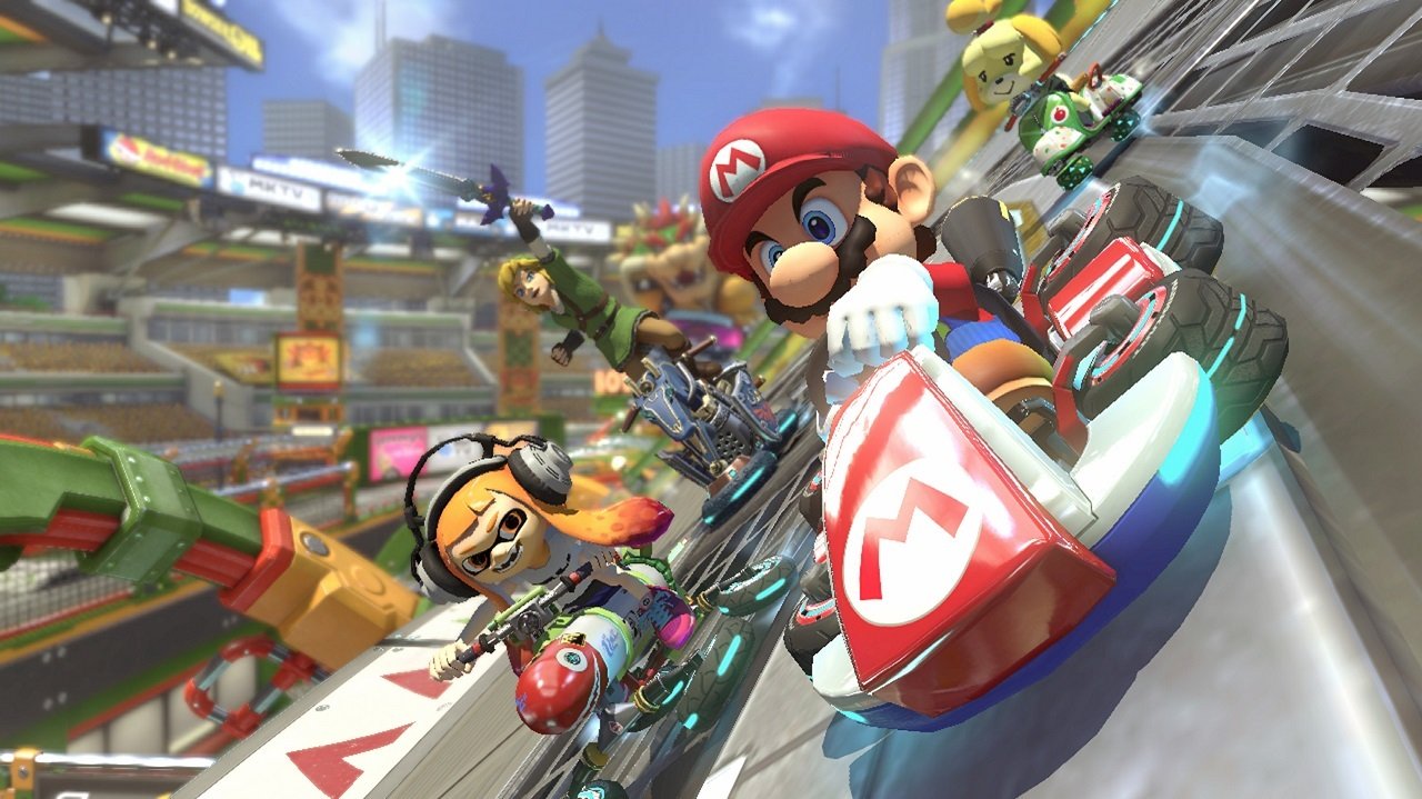 Игра Mario Kart 8 Deluxe для Nintendo Switch (45496423742) - в  интернет-магазине Фокстрот: цены, отзывы, характеристики | купить в Киеве,  Харькове, Днепропетровске, Одессе - Украина