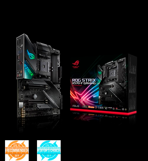 Материнская плата ASUS ROG STRIX X570-F ᐉ Купить по низкой цене в Украине •  Киев, Львов, Харьков, Днепр, Одесса, Запорожье, Ужгород – фото, отзывы,  характеристики в Фокстрот