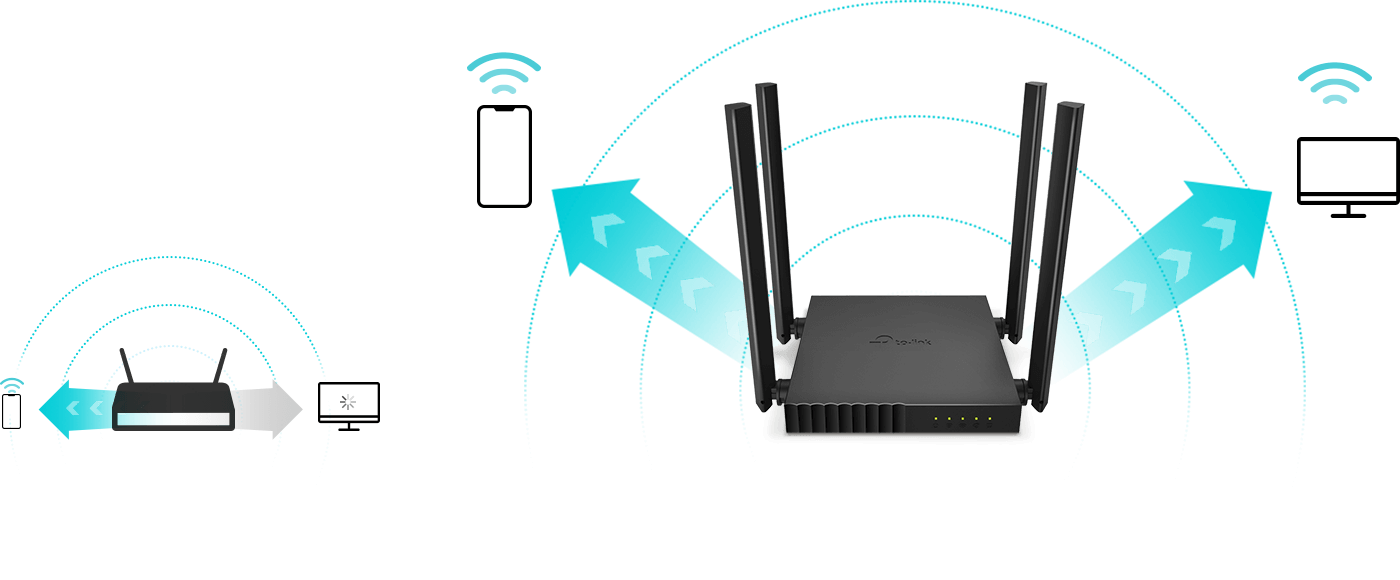 Wi-Fi роутер TP-LINK ARCHER C54 - в интернет-магазине Фокстрот: цены,  отзывы, характеристики | купить в Киеве, Харькове, Днепропетровске, Одессе  - Украина