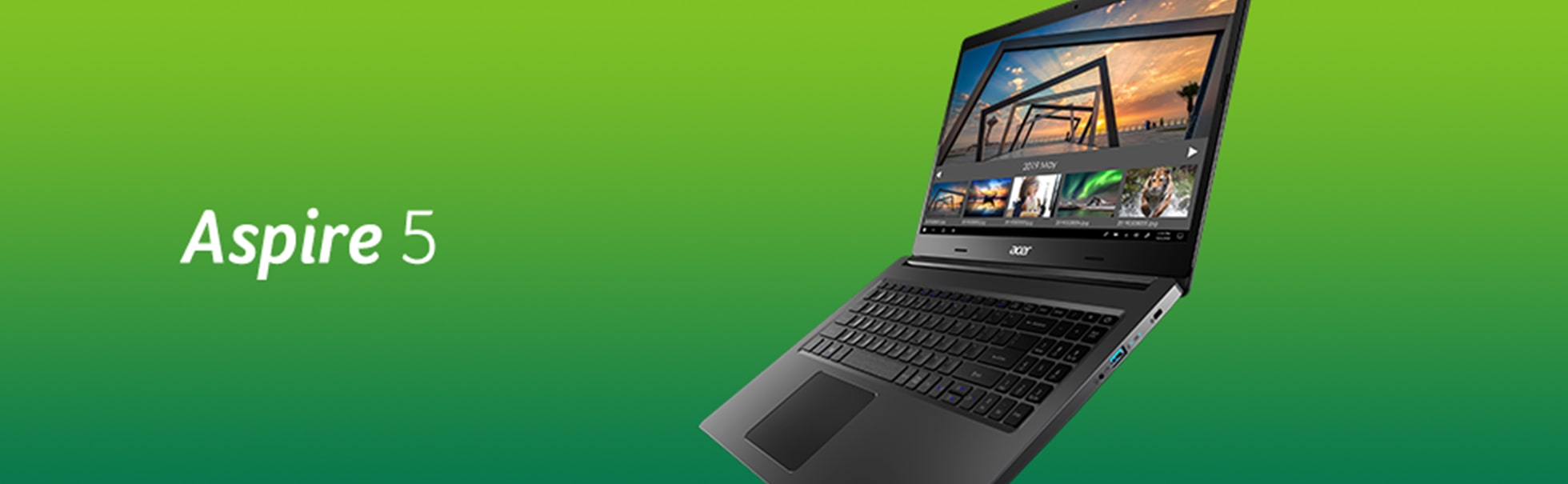 banner acer Aspire 5 general