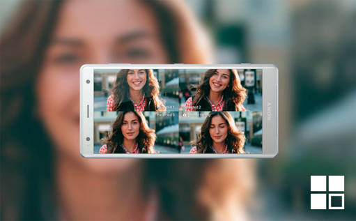 xperia xz2 camera effect