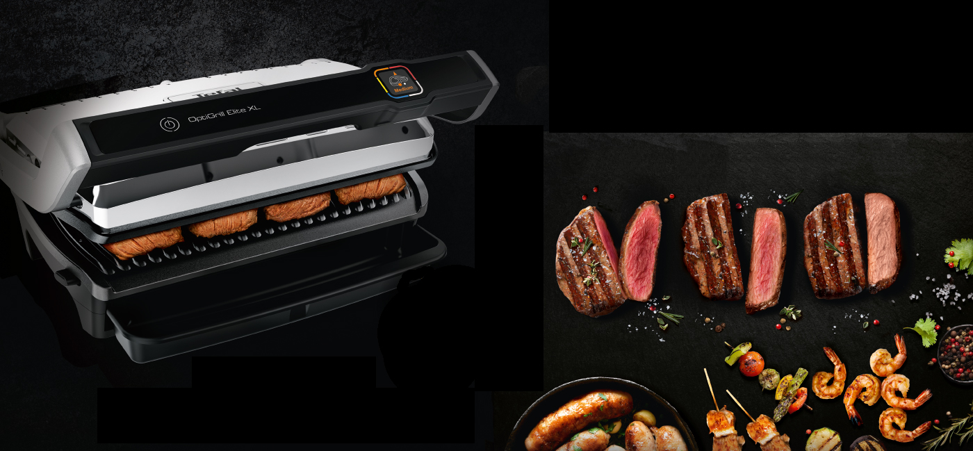 Гриль TEFAL OptiGrill Elite XL GC760D30 ᐉ Купить по низкой цене в Украине •  Киев, Львов, Харьков, Днепр, Одесса, Запорожье, Ужгород – фото, отзывы,  характеристики в Фокстрот