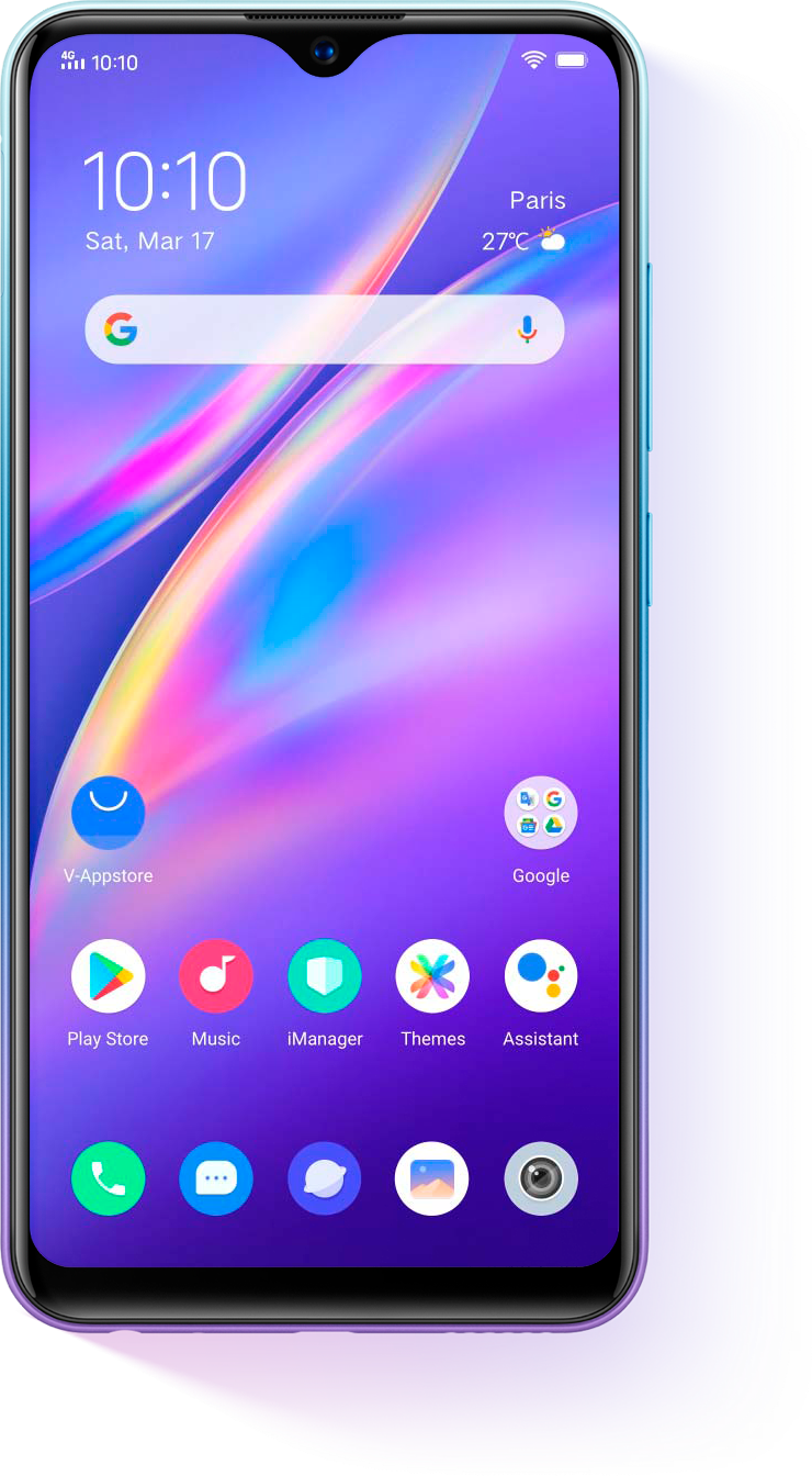 VIVO Y1s 2/32 GB Dual Sim Blue купить в Киеве ➦ лучшая цена в Фокстрот по  всей Украине: Харьков, Днепр, Одесса, Николаев, Запорожье